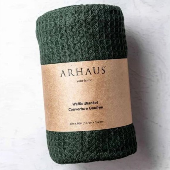 ARHAUS Other - NWT ARHAUS Cotton Waffle Throw Blanket
